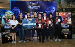 Fantasy Main nhận nóng 10 triệu đồng tiền thưởng giải Showmatch Tứ Hùng Mobile Legends: Bang Bang VNG