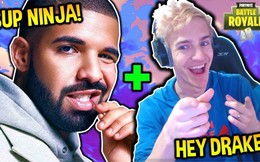 [Video] Streamer Ninja "duo" cùng Drake, cày nát Fortnite