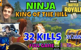 [Video] Giết 32 người để về nhất, streamer Ninja chứng tỏ mình là game thủ số 1 thế giới