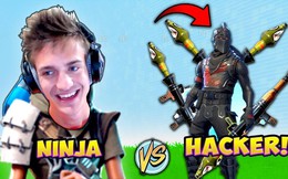 [Video] Bắn Fortnite gặp hack, Ninja cười rồi bắn "vỡ đầu" đối thủ