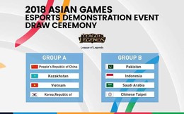 Bốc thăm chia bảng bộ môn LMHT ASIAN Games: Việt Nam rơi vào bảng tử thần, game thủ tố chủ nhà Indonesia cố tình bốc thăm gian lận