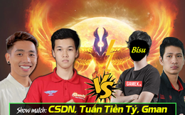 Tối nay 11/9: trực tiếp ShowMatch Chim Sẻ Đi Nắng, Gman, Tuấn Tiền Tỷ