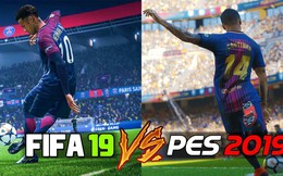 FIFA 19 và PES 2019, đâu mới là tựa game bóng đá đẹp nhất năm nay?