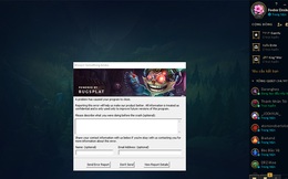 Client LMHT tiếp tục gặp lỗi, nhân viên Riot Games bực mình tới độ muốn đóng game để sửa toàn diện
