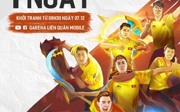 Liên Quân Mobile: Cộng đồng mạng háo hức trước ngày đội tuyển quốc gia Việt Nam xuất quân tại SEA Gaems 30: "Cố lên các chàng trai"