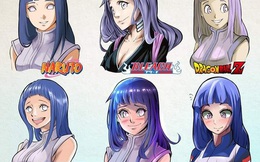 "Đệ nhất mỹ nhân ngực khủng" Hinata trong Naruto qua tay các họa sĩ truyện tranh trông sẽ thế nào?