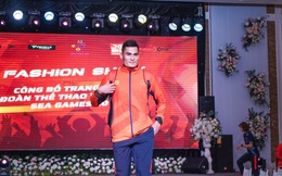 Hot boy Điền kinh Quách Công Lịch toả sáng trong trang phục Sea Games 30