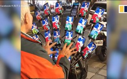 Cụ ông người Đài Loan huy động tới 21 smartphone để "đua TOP" trong Pokemon GO