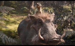 Disney tung tạo hình "live-action" của bộ đôi hài hước Timon và Pumbaa trong trailer mới của phim Vua Sư Tử