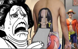 One Piece: Cộng đồng mạng "khóc thét" khi thấy Lowcost Cosplay thành Luffy và Boa Hancook 2 trong 1