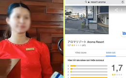 Sau vụ cô lễ tân, cộng đồng mạng lại kéo sang report Aroma resort tận bên Nhật dù chẳng liên quan