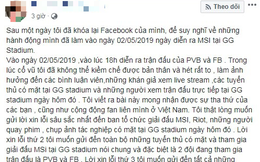 LMHT: Cô gái hò hét gây mất trật tự tại giải giao hữu MSI khiến cộng đồng bức xúc đã lên tiếng xin lỗi