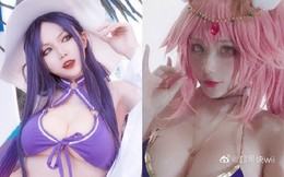 LMHT: Bỏng mắt với màn cosplay Xayah và Caitlyn tiệc bể bơi của mĩ nữ Trung Quốc