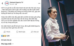 LMHT: Truyền tải thông tin sai lệch về HLV của GAM Esports - Yuna, VETV phải chính thức lên tiếng xin lỗi