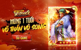 Tròn 1 năm ra mắt, Võ Thần Vô Song tặng miễn phí tướng VIP Gia Cát Lượng 5 sao cho tất cả người chơi mới