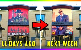 Rockstar Games gỡ bỏ tấm banner Red Dead Redemption 2 để chuẩn bị quảng cáo GTA 6 ?