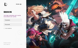 LMHT: Để lộ giao diện đăng nhập chưa từng có, Riot Games chuẩn bị cho ra mắt hàng loạt tựa game mới?