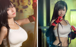 Hút mọi ánh nhìn bởi 'vòng một căng tròn' của cô nàng Tifa trong Final Fantasy 7