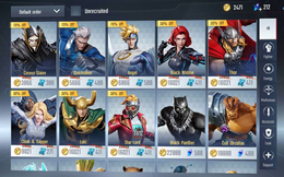 MARVEL Super War gửi tặng hàng chục nghìn vàng, game thủ nhận FREE 10 tướng siêu dễ