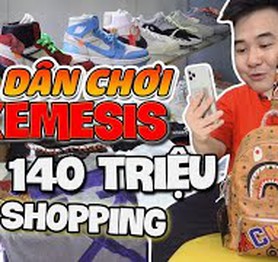 Đọ độ giàu của giới streamer Việt chắc chẳng ai bằng Xemesis, shopping sương sương thôi cũng hết 140 triệu