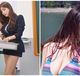 Nhan sắc gợi cảm của hai cô giáo "cực phẩm" nhất Hàn Quốc, nóng bỏng thế này bảo sao điểm danh chẳng thiếu sinh viên nào