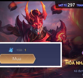 Liên Quân Mobile: Game thủ mua Jinna Ma Vương với giá 1 QH, Garena "đòi" 20 nghìn cũng khó