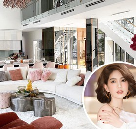 Ngọc Trinh hé lộ hình ảnh biệt thự 800m2 trị giá hơn 24 tỷ đang hoàn thiện để đón Tết và điều mong muốn nhất trong năm mới