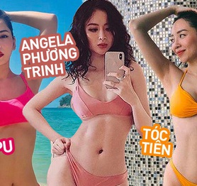 Những vòng eo đẹp siêu thực của mỹ nhân Việt: Chi Pu, Tóc Tiên nhỏ đến khó tin, Angela Phương Trinh cực đỉnh nhờ đâu?