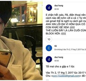 Đắng lòng nam thanh niên, bị người yêu chặn hết Facebook, Zalo lẫn điện thoại, túng quẫn phải gửi mail xin lỗi, cộng đồng mạng tư vấn "Lần sau chuyển khoản cho nhanh"
