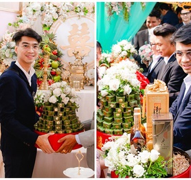 Cộng đồng mạng háo hức trước ảnh Pewpew đi bê tráp: "Bao giờ thì tới lượt anh làm chú rể"