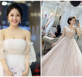 Trâm Anh đăng ảnh mặc váy cưới, cám ơn vì tất cả, fan hâm mộ nháo nhào vào chúc mừng hạnh phúc