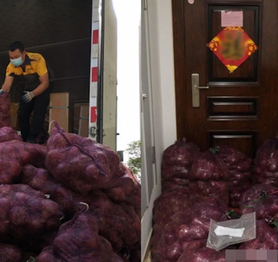 Cay cú vì bị cắm sừng, cô nàng gửi hẳn 1 tấn hành tây tới nhà người yêu cũ khiến cộng đồng mạng choáng váng: "Tôi khóc đủ rồi, giờ tới anh"