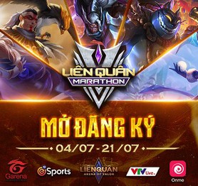 Mở đăng ký Liên Quân Marathon: Giải LQM Online 'siêu to khổng lồ' do VTVlive eSports tổ chức