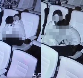 Nam thanh niên dùng bàn tay hư hỏng sờ soạng bạn gái giữa rạp chiếu phim, đáng chú ý nhất là thái độ của "khổ chủ"