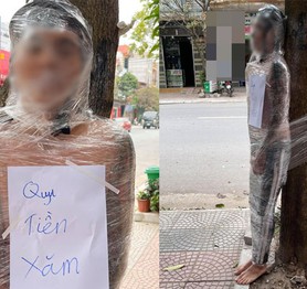 Cởi trần dán băng dính trói chặt ở gốc cây, nam thanh niên khiến cộng đồng mạng sốc nặng, nguyên nhân phía sau khiến ai cũng lắc đầu