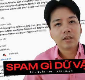 Đến lượt Khoa Pug bị chính fan của mình “tấn công” bằng comment, đọc nội dung đang được spam mới bất ngờ