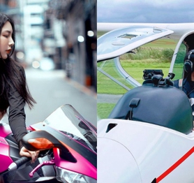 Xuất hiện "cô thợ máy" hot girl cực phẩm, vừa xinh đẹp lại còn có thể sửa cả xe đua, lái máy bay