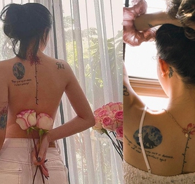 Linh Ngọc Đàm lần đầu đăng ảnh “không mặc áo”, táo bạo khoe tấm lưng trần và loạt hình xăm nghệ thuật