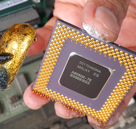 Trong CPU có bao nhiêu vàng?