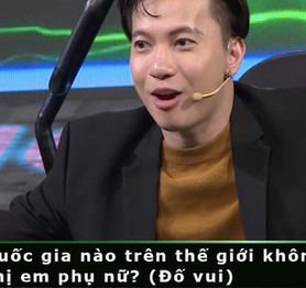 Câu hỏi Tiếng Việt: "Quốc gia nào KHÔNG có PHỤ NỮ?" - Phải thông minh lắm mới nghĩ ra đáp án