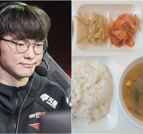 Rộ hình ảnh thực đơn của Faker và đồng đội tại MSI, CĐM trầm trồ: "Ăn chay để đi mid hay"