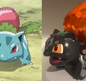 Tự thiết kế Ivysaur từ quả bí ngô, fan của Pokemon khiến cộng đồng thích thú