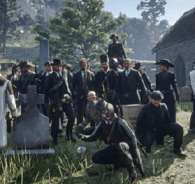 Bị NPH bỏ rơi, game thủ Red Dead Online tự tổ chức "tang lễ" cho chính tựa game của mình