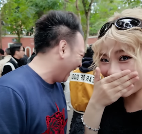 MisThy ngỡ ngàng với ngoại hình hiện tại của Xemesis, nhắc chuyện tình yêu lập tức "che miệng"
