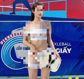 Sự thật phía sau bức hình nhạy cảm của hot girl pickleball