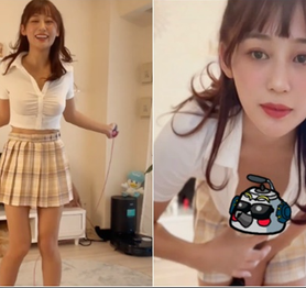 Làm clip nhảy dây quá sung, nữ YouTuber suýt gặp "sự cố", bất ngờ nổi tiếng đột ngột