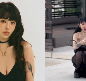 Hào hứng tạo dáng chụp ảnh, nữ YouTuber xinh đẹp bất ngờ gặp sự cố khó đỡ