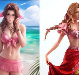Xuất hiện bức tượng hot girl Final Fantasy siêu gợi cảm, vừa mở bán đã "cháy hàng" đặt mua