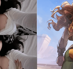 Hot girl đình đám làm mẫu cho nhân vật nữ trong game , fan “sốc toàn tập” vì độ gợi cảm ngoài đời thực