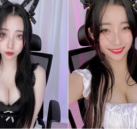 Đứt cúc áo ngay trên sóng vì vòng một quá to, nữ streamer có phản xạ cực nhanh